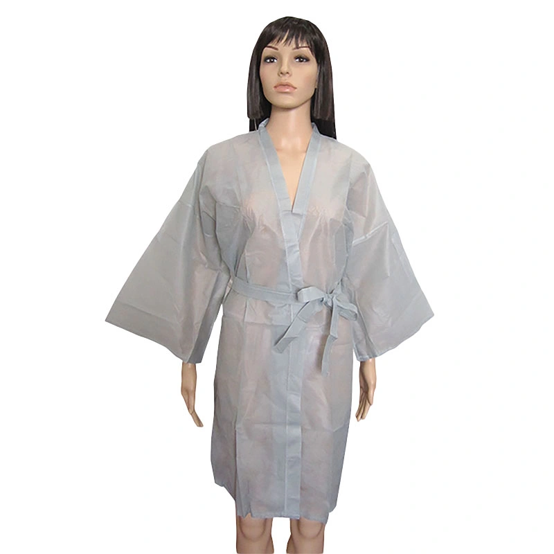 Disposable Non-Woven PP Confortable Soft Skin-Friendly Pajamas for Hotel SPA Salon Beauty Massage